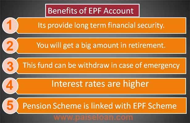 benefits of epf account