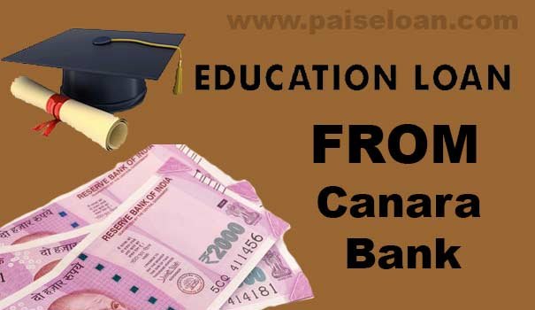 canara bank education loan
